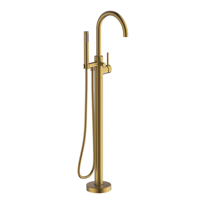 Britton Hoxton Floorstanding Mono Bath/Shower Mixer - Unbeatable Bathrooms