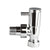 Hudson Reed Angled Radiator Valve Pack (Pairs) Chrome - Unbeatable Bathrooms