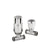 Hudson Reed Straight Thermo Radiator Valve Pack - Unbeatable Bathrooms