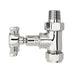 Hudson Reed Victorian X-Head Radiator Valves Straight - Unbeatable Bathrooms