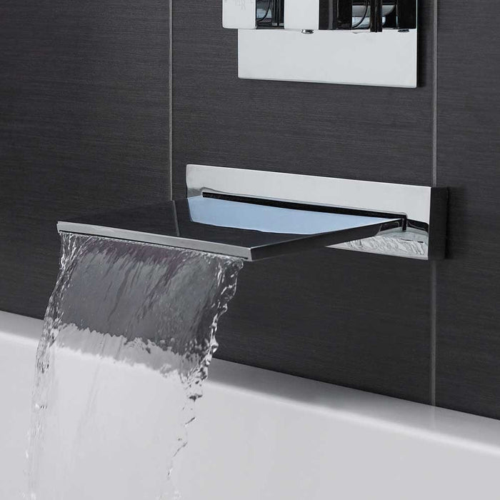 Nuie Bloc Shower / Bath Waterfall Filler - Unbeatable Bathrooms