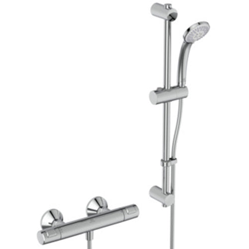 Ideal Standard Ceratherm T25 Exposed Thermostatic Shower Mixer Pack - Unbeatable Bathrooms
