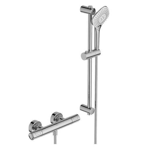 Ideal Standard Ceratherm T100 Exposed Thermostatic Shower Mixer Pack - Unbeatable Bathrooms