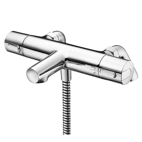 Ideal Standard Ceratherm T100 Exposed Thermostatic Bath Shower Mixer - Unbeatable Bathrooms