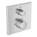 Ideal Standard Ceratherm Navigo Built-In Thermostatic 1 Outlet Square Shower Mixer - Unbeatable Bathrooms