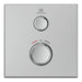 Ideal Standard Ceratherm Navigo Built-In Thermostatic 1 Outlet Square Shower Mixer - Unbeatable Bathrooms