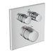 Ideal Standard Ceratherm Navigo Built-In Thermostatic 2 Outlet Square Shower Mixer - Unbeatable Bathrooms