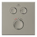Ideal Standard Ceratherm Navigo Built-In Thermostatic 2 Outlet Square Shower Mixer - Unbeatable Bathrooms