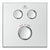 Ideal Standard Ceratherm Navigo Built-In Thermostatic 2 Outlet Square Shower Mixer - Unbeatable Bathrooms