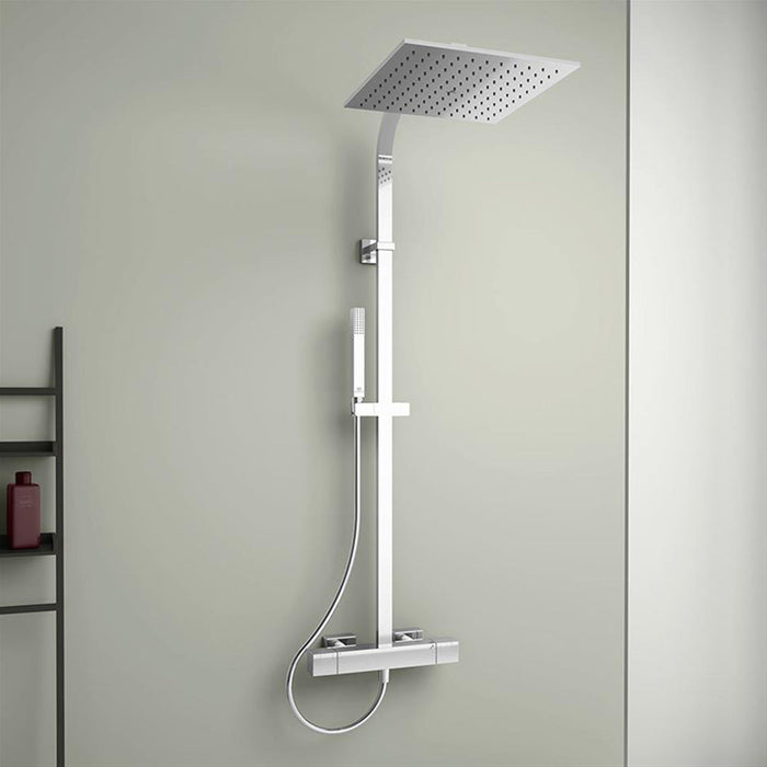 Ideal Standard Ceratherm C100 Exposed Thermostatic Shower System - Unbeatable Bathrooms