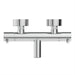 Ideal Standard Ceratherm T125 Exposed Thermostatic Wall Mounted Bath Shower Mixer - Unbeatable Bathrooms