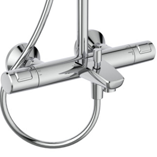 Ideal Standard Ceratherm T25 Exposed Thermostatic Bath Shower System - Unbeatable Bathrooms