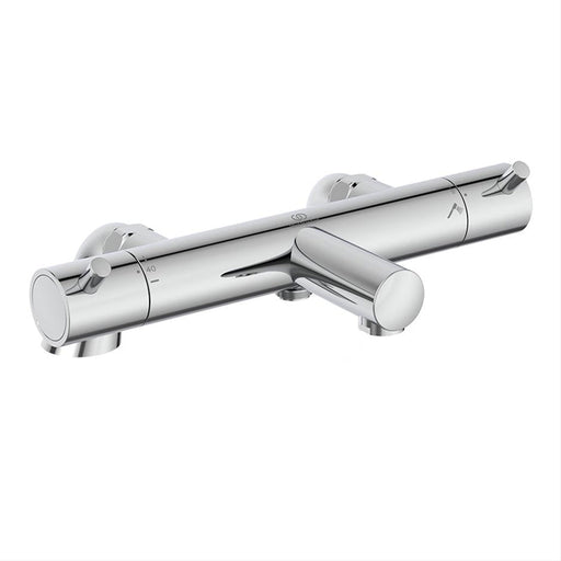 Ideal Standard Ceratherm T125 Exposed Thermostatic Deck Mounted Bath Shower Mixer - Unbeatable Bathrooms
