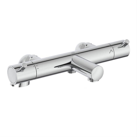 Ideal Standard Ceratherm T125 Exposed Thermostatic Deck Mounted Bath Shower Mixer - Unbeatable Bathrooms