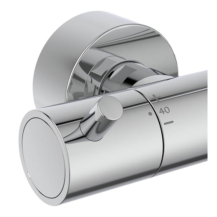 Ideal Standard Ceratherm T125 Exposed Thermostatic Shower System - Unbeatable Bathrooms