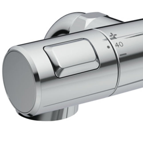 Ideal Standard Ceratherm T25 Exposed Thermostatic Rim Mounted Bath Shower Mixer - Unbeatable Bathrooms