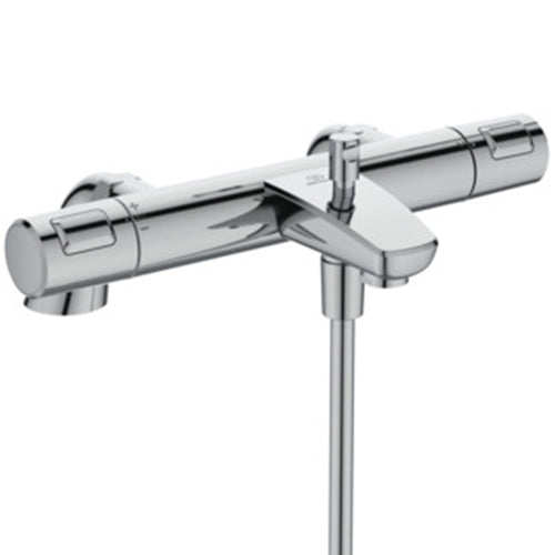 Ideal Standard Ceratherm T25 Exposed Thermostatic Rim Mounted Bath Shower Mixer - Unbeatable Bathrooms