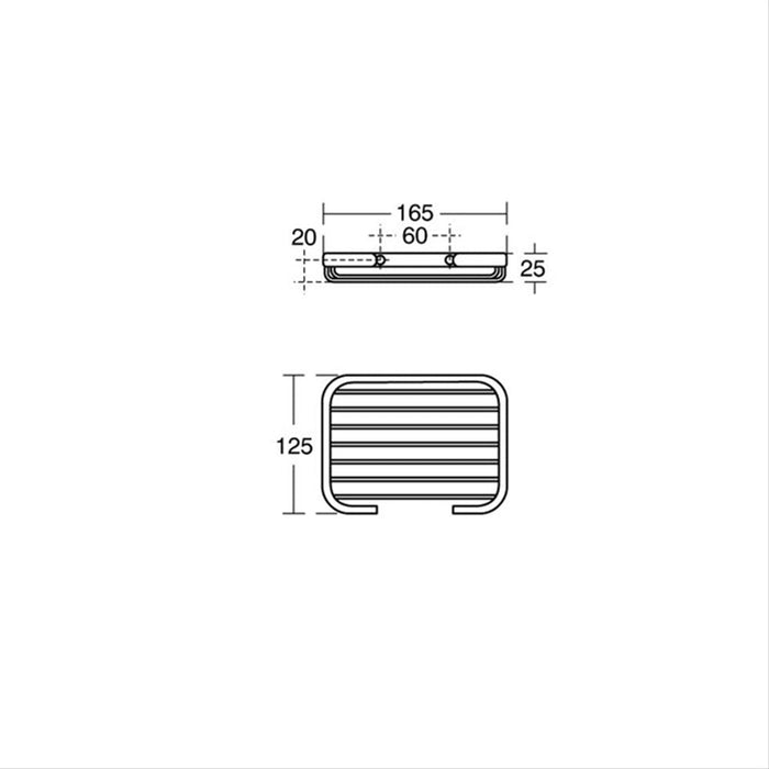 Ideal Standard Concept Wall Hung Soap Basket - Unbeatable Bathrooms