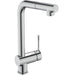 Ideal Standard Ceralook Single Lever L-Shape Spout Kitchen Mixer with Pull Out Spout - Chrome - Unbeatable Bathrooms
