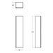 Ideal Standard Connect EQ 400mm Tall Column Unit with 1 Door - Unbeatable Bathrooms