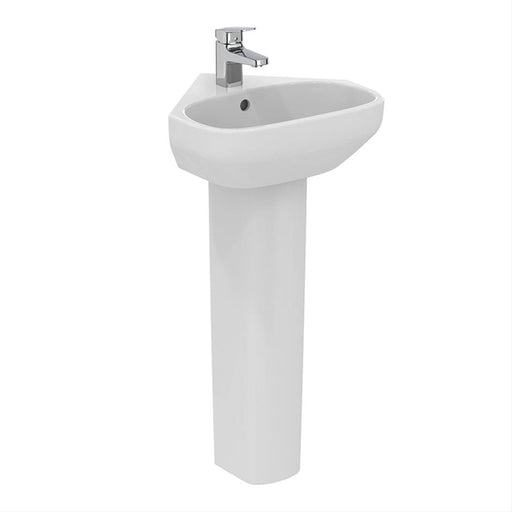 Ideal Standard i.Life A 40cm Corner Handrinse Basin - Unbeatable Bathrooms
