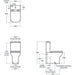 Ideal Standard i.Life S Compact Close Coupled Toilet with Rimless+ Technology - Unbeatable Bathrooms
