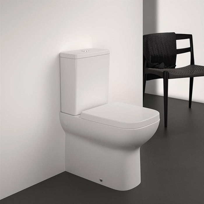 Ideal Standard i.Life A Close Coupled Back to Wall Toilet with Rimless+ Technology - Unbeatable Bathrooms