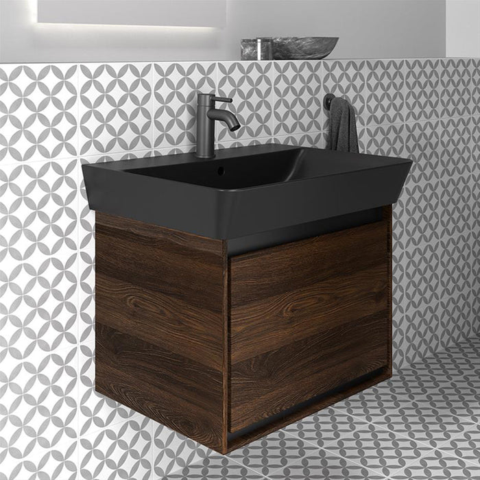 Ideal Standard Connect Air 60cm Wall Hung Cube Basin Unit - Unbeatable Bathrooms