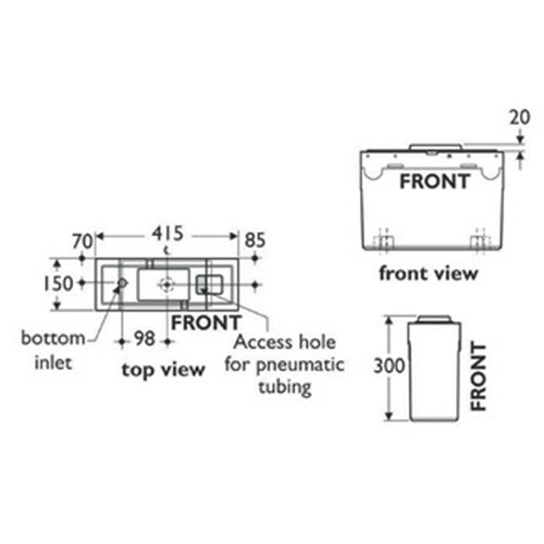 Ideal Standard i.Life A Back To Wall Toilet with Rimless+ Technology - Unbeatable Bathrooms