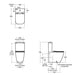 Ideal Standard i.Life S Compact Close Coupled Back To Wall Toilet with Rimless+ Technology - Unbeatable Bathrooms