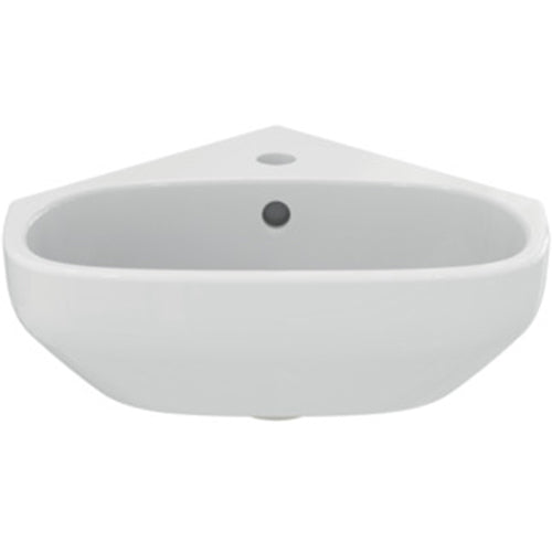 Ideal Standard i.Life A 40cm Corner Handrinse 1 Taphole Basin - Unbeatable Bathrooms