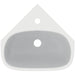 Ideal Standard i.Life A 40cm Corner Handrinse 1 Taphole Basin - Unbeatable Bathrooms