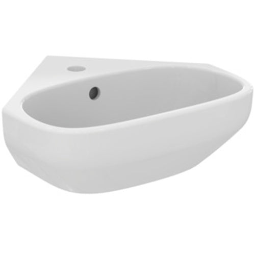 Ideal Standard i.Life A 40cm Corner Handrinse 1 Taphole Basin - Unbeatable Bathrooms