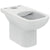 Ideal Standard i.Life A Close Coupled WC Bowl with Horizontal Outlet & Rimless+ Technology - Unbeatable Bathrooms