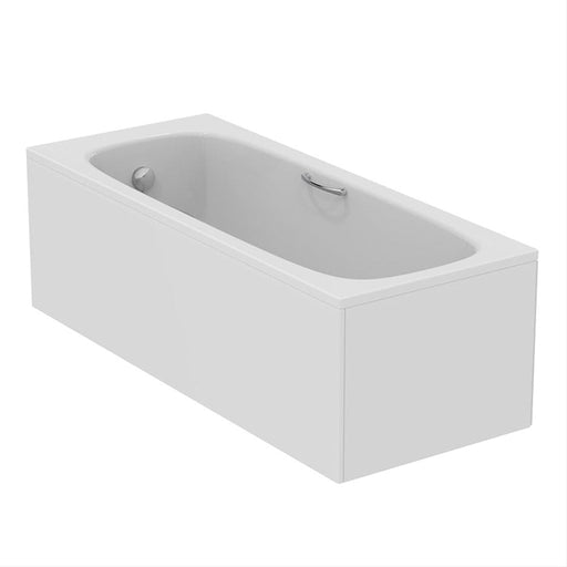 Ideal Standard i.Life 170 X 70cm Water Saving Rectangular Bath with Grips - No Tapholes - Unbeatable Bathrooms