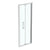 Ideal Standard i.Life Infold Door with Idealclean Clear Glass - Bright Silver - Unbeatable Bathrooms