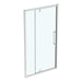 Ideal Standard i.Life Pivot Door with Idealclean Clear Glass - Bright Silver - Unbeatable Bathrooms