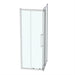 Ideal Standard i.Lifecorner Entry Enclosure with Idealclean Clear Glass - Bright Silver - Unbeatable Bathrooms