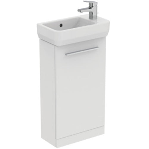 Ideal Standard i.Life S 41cm Floor Standing Guest Washbasin Unit with 1 Door - Unbeatable Bathrooms