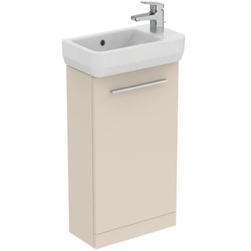 Ideal Standard i.Life S 41cm Floor Standing Guest Washbasin Unit with 1 Door - Unbeatable Bathrooms