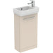 Ideal Standard i.Life S 41cm Floor Standing Guest Washbasin Unit with 1 Door - Unbeatable Bathrooms