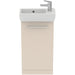 Ideal Standard i.Life S 41cm Floor Standing Guest Washbasin Unit with 1 Door - Unbeatable Bathrooms