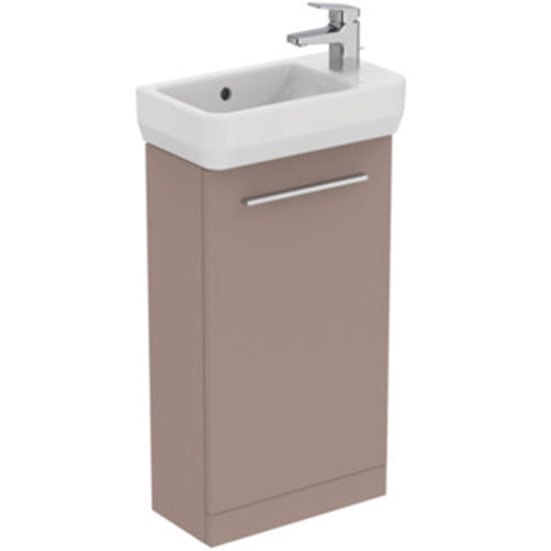 Ideal Standard i.Life S 41cm Floor Standing Guest Washbasin Unit with 1 Door - Unbeatable Bathrooms