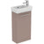 Ideal Standard i.Life S 41cm Floor Standing Guest Washbasin Unit with 1 Door - Unbeatable Bathrooms