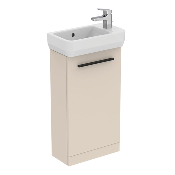 Ideal Standard i.Life S 41cm Floor Standing Guest Washbasin Unit with 1 Door - Unbeatable Bathrooms