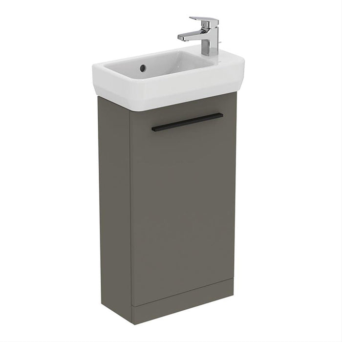 Ideal Standard i.Life S 41cm Floor Standing Guest Washbasin Unit with 1 Door - Unbeatable Bathrooms