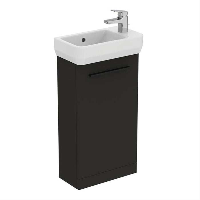 Ideal Standard i.Life S 41cm Floor Standing Guest Washbasin Unit with 1 Door - Unbeatable Bathrooms