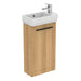 Ideal Standard i.Life S 41cm Floor Standing Guest Washbasin Unit with 1 Door - Unbeatable Bathrooms