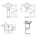 Ideal Standard i.Life S 50cm/55cm/60cm Compact Washbasin - Unbeatable Bathrooms