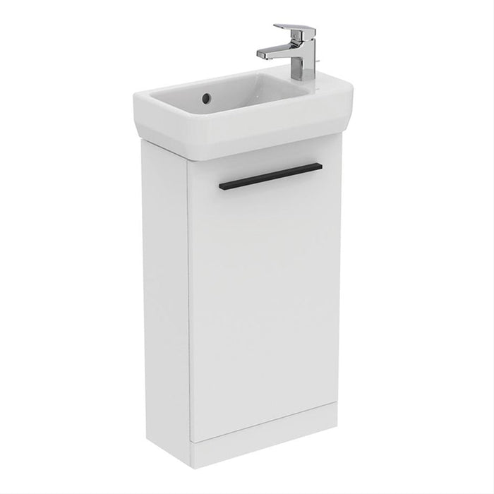 Ideal Standard Concept Space 45cm Guest Washbasin with Wall Hung Unit - Unbeatable Bathrooms